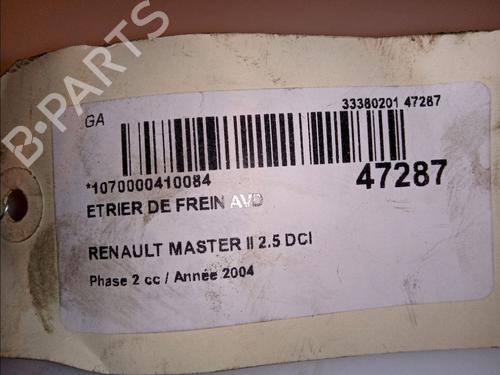 Used Right front brake caliper RENAULT MASTER II Van (FD) 2.5 dCi 120 (FD0M, FD0U, FD0W, FD2M, FD2W, FD3M, FD3U,... (115 hp) 14877780