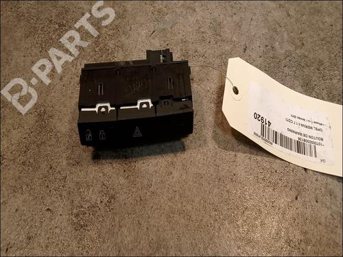 Used Warning switch OPEL MERIVA B MPV (S10) 1.7 CDTI (75) (110 hp) 9617305