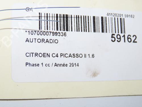 Radio CITROËN C4 Picasso II 1.6 HDi / BlueHDi 115 | BP38788243E6 - Image 6