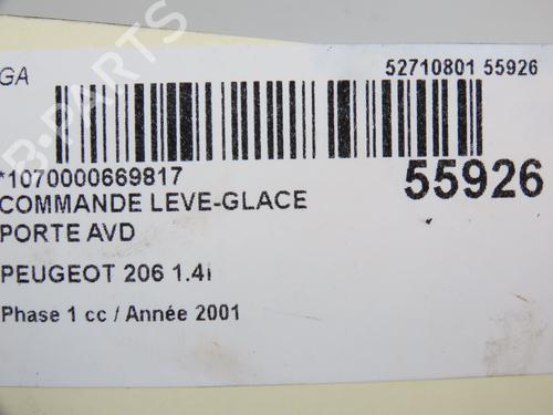 Switch PEUGEOT 206+ (2L_, 2M_) 1.4 i (2LKFWA, 2MKFWA) | BP30955826I30 - Image 6