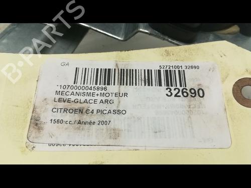 Used Rear left window mechanism CITROËN C4 Grand Picasso I (UA_) 1.6 HDi (109 hp) 9595832
