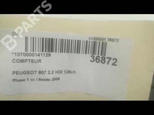 Instrument cluster PEUGEOT 807 (EB_) 2.2 HDi | BP9599928C47 