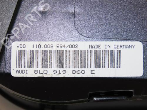 Cockpit AUDI A3 (8L1) 1.6 | BP22524626C47 
