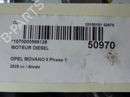 Used Engine OPEL MOVANO B Van (X62) 2.3 CDTI RWD (FV) (163 hp) 22774423