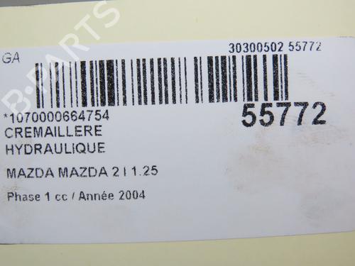 Used Steering rack MAZDA 2 (DY) 1.2 (DY3W) (75 hp) 30978822