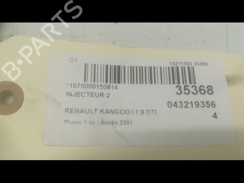 Used Injector RENAULT KANGOO (KC0/1_) 1.9 dTi (KC0U) (80 hp) 23171577