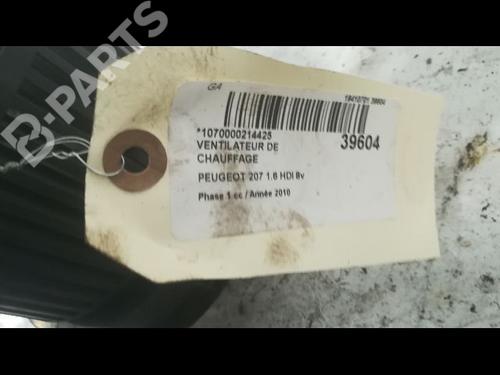 Heater blower motor PEUGEOT 207 (WA_, WC_) 1.6 HDi | BP9607903M62 
