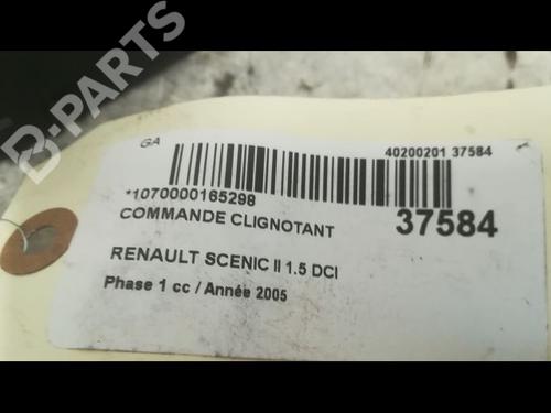 Steering column stalk RENAULT SCÉNIC II (JM0/1_) 1.5 dCi (JM0F) | BP9601628I23 