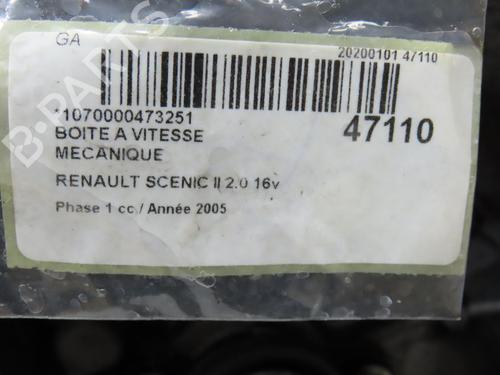 Gearbox RENAULT SCÉNIC II (JM0/1_) 2.0 (JM05, JM0U, JM1N, JM1U, JM2V) | BP29045737M3