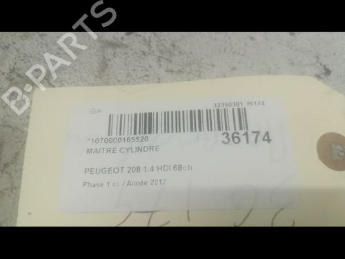 Used Brake master cylinder PEUGEOT 208 I (CA_, CC_) 1.4 HDi (68 hp) 9601640