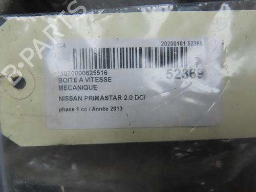 Used Gearbox NISSAN PRIMASTAR Van (X83) 2.0 dCi 115 (114 hp) 31302700