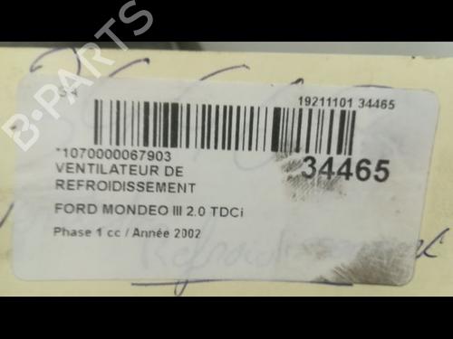 Used Radiator fan FORD MONDEO III (B5Y) 2.0 16V TDDi / TDCi (115 hp) 13473070