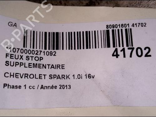 Third brake light CHEVROLET SPARK (M300) 1.0 | BP9612668L11 - Image 2