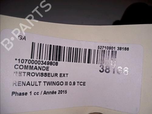 Used Mirror switch RENAULT TWINGO III (BCM_, BCA_) 0.9 TCe 90 (BCM9, BCM2) (90 hp) 10145167