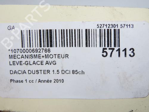 Front left window mechanism DACIA DUSTER (HS_) 1.5 dCi | BP32100474C22 - Image 6