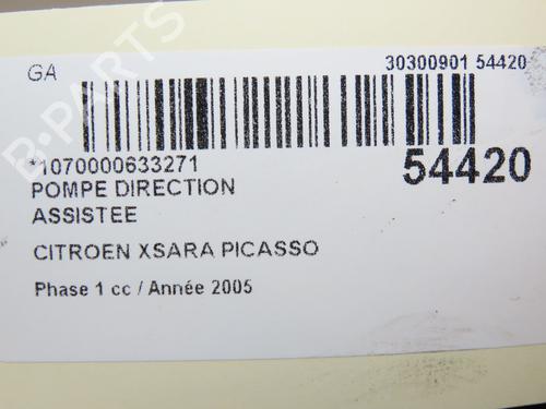 Steering pump CITROËN XSARA PICASSO (N68) 2.0 HDi | BP28967485M99 