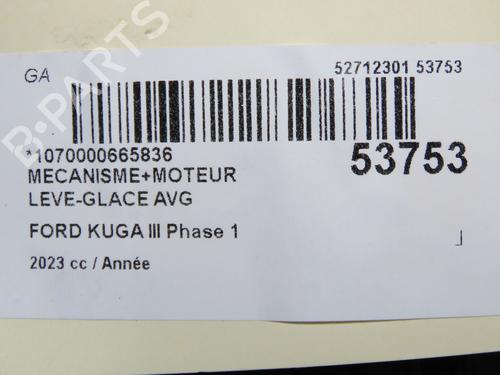 Front left window mechanism FORD KUGA III (DFK) 2.5 Hybrid Flex | BP33998830C22  - Image 5