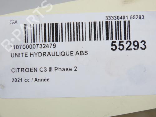 ABS pump CITROËN C3 III (SX) 1.2 THP 110 (SXHNPS, SXHNZT, SXHNZ6) | BP39387824M43  - Image 9