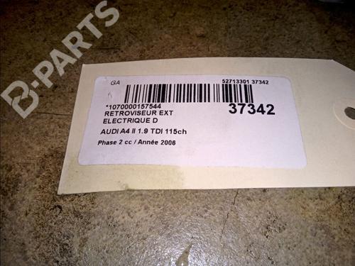 Right mirror AUDI A4 B7 Avant (8ED) 1.9 TDI | BP9830705C27 