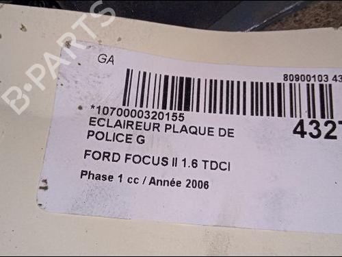 Licence plate light FORD FOCUS II (DA_, HCP, DP) 1.8 TDCi | BP14880804I40 