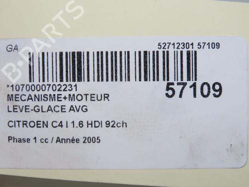 Used Front left window mechanism CITROËN C4 Coupe (LA_) 1.6 HDi (90 hp) 32005002