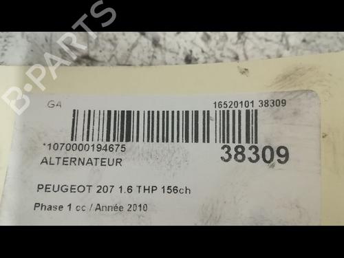 Used Alternator Alternator PEUGEOT 207 (WA_, WC_) 1.6 16V Turbo (156 hp) 9603527 9603527