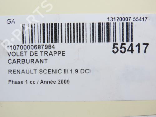 fuel-flap-renault-scenic-iii-jz01_-2008-2009-2010-2011-2012-2013-2014-2015-2016-30797549 main image