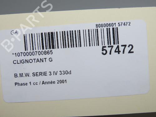 Left front indicator BMW 3 (E46) 330 d | BP33298130C32  - Image 6