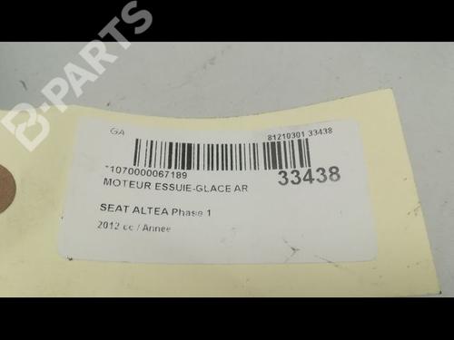 Rear wiper motor SEAT ALTEA XL (5P5, 5P8) 2.0 TDI 16V | BP9595534M102 
