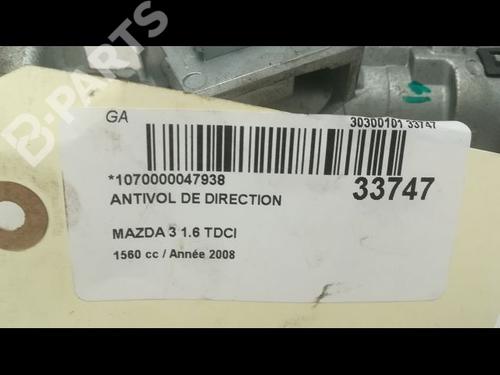 Ignition barrel MAZDA 3 (BK) 1.6 DI Turbo | BP9593822M48 