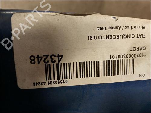 Motorhjelm FIAT CINQUECENTO (170_) 0.9 i.e. S (170AF, 170CF) (40 hp) 9768204