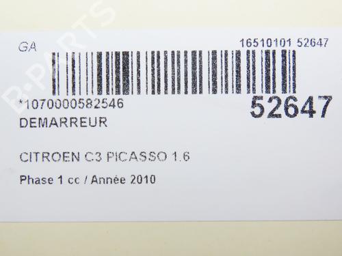 Starter CITROËN C3 Picasso (SH_) 1.6 HDi | BP28829002M8 