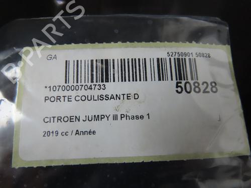 Used Right slide door Right slide door CITROËN JUMPY III Van (V_) 1.5 BlueHDi 120 (120 hp) 34387517 34387517