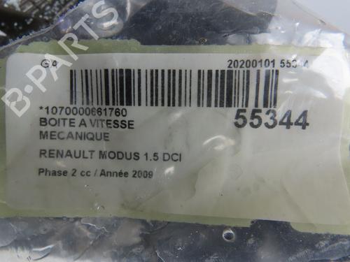 Gearbox RENAULT MODUS / GRAND MODUS (F/JP0_) 1.5 dCi (JP0G, JP0H) | BP32377312M3  - Image 7