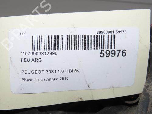 Used Left taillight Left taillight PEUGEOT 308 I (4A_, 4C_) 1.6 HDi (112 hp) 39938145 39938145