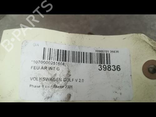 Used Left tailgate light VW GOLF V (1K1) 2.0 TDI 16V (140 hp) 9609929