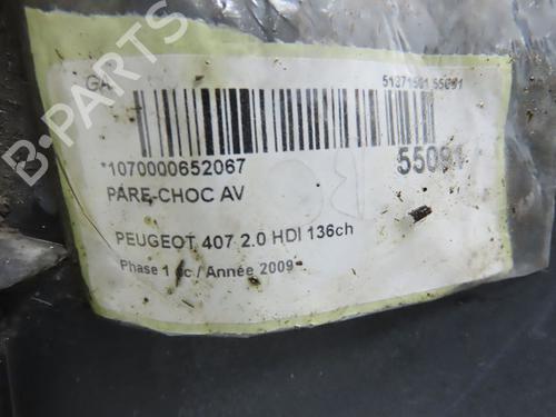 Front bumper PEUGEOT 407 (6D_) 2.0 HDi 135 (6DRHRH, 6DRHRE, 6DRHRG, 6DRHRJ) | BP30522330C7 