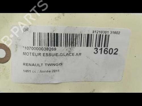 Used Rear wiper motor RENAULT TWINGO II (CN0_) 1.5 dCi 75 (75 hp) 23178208