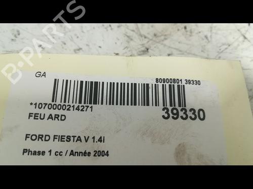 Used Right taillight FORD FIESTA V (JH_, JD_) 1.4 16V (80 hp) 9605686