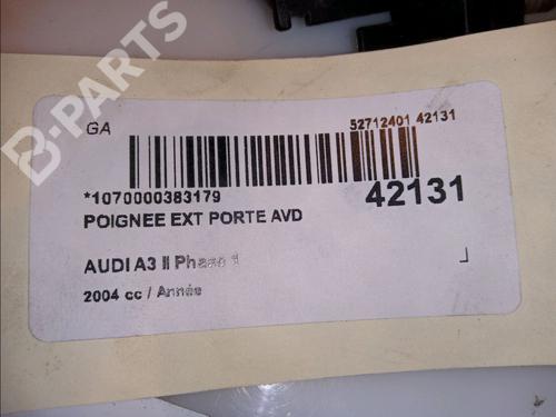 Front right exterior door handle AUDI A3 Sportback (8PA) 2.0 TDI 16V | BP11102283C129 