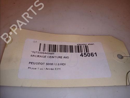 Seat buckle PEUGEOT 5008 (0U_, 0E_) 2.0 HDi 150 / BlueHDi 150 | BP14878835I32 