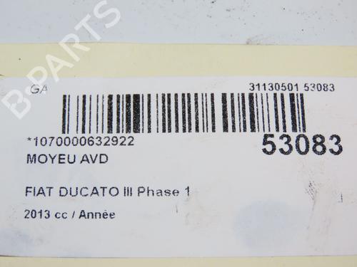 Left front steering knuckle FIAT DUCATO Van (250_) 115 Multijet 2,0 D | BP29195981M25