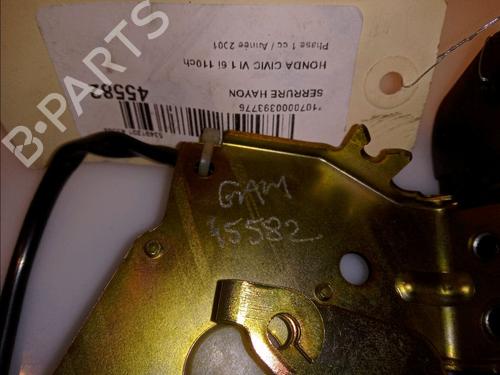 Bakluke lås HONDA CIVIC VII Hatchback (EU, EP, EV) 1.6 i (EP2, EU8, EU6) | BP12585690C101 