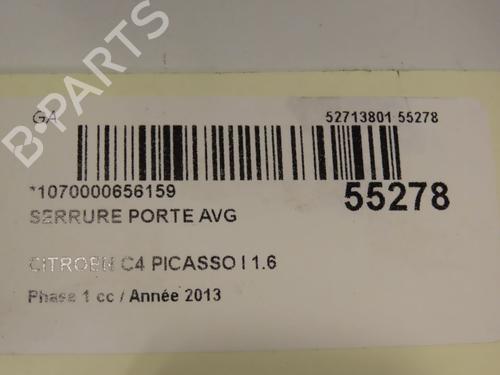 Used Front left lock CITROËN C4 Picasso I MPV (UD_) 1.6 HDi 110 (112 hp) 29415173