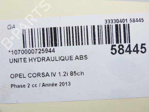 ABS pump OPEL CORSA D (S07) 1.2 (L08, L68) | BP33998761M43 - Image 8