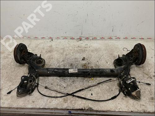 Used Rear axle FIAT PUNTO EVO (199_) 1.3 D Multijet (199AXC1A, 199BXC1A, 199AXT1A, 199BXT1A) (75 hp) 9608566