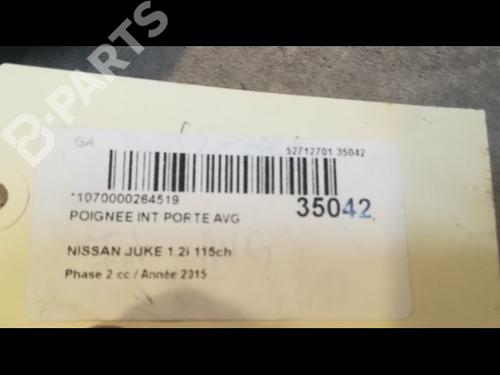 Front left interior door handle NISSAN JUKE (F15) 1.2 DIG-T | BP9611933I13 
