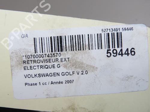 left-mirror-vw-golf-v-1k1-2003-2004-2005-2006-2007-2008-2009-2010-37529802 main image