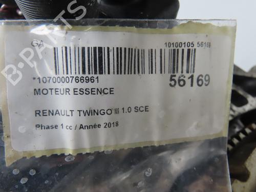 Engine RENAULT TWINGO III (BCM_, BCA_) 1.0 SCe 70 | BP36544976M1 - Image 6