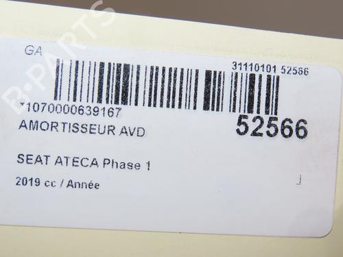 Right front shock absorber SEAT ATECA (KH7, KHP) 1.6 TDI | BP29441659M17 